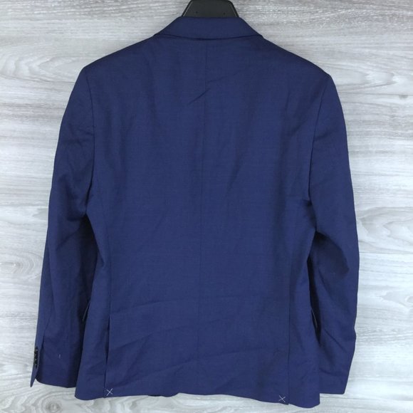 Tommy Hilfiger Navy 2 Button Notch Lapel Blazer - Picture 5 of 5